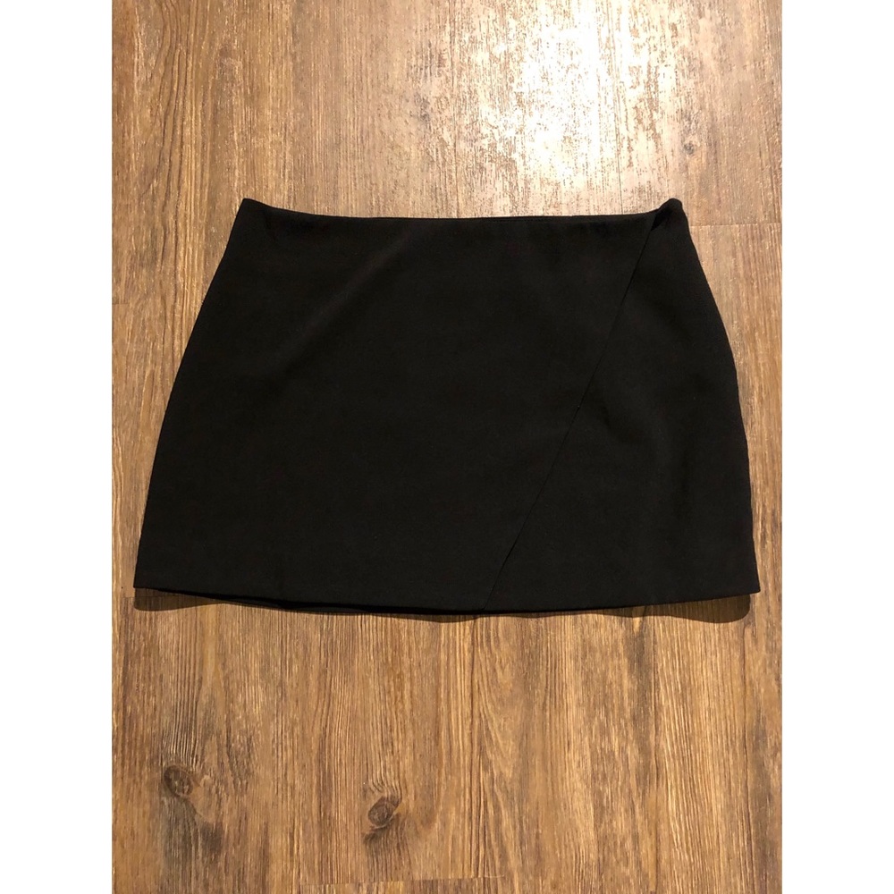 Black Forever21 Slit Skirt